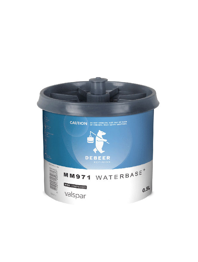 DE BEER 500ML WATERBASE 900 SERIES MICA RED ( 909545) 